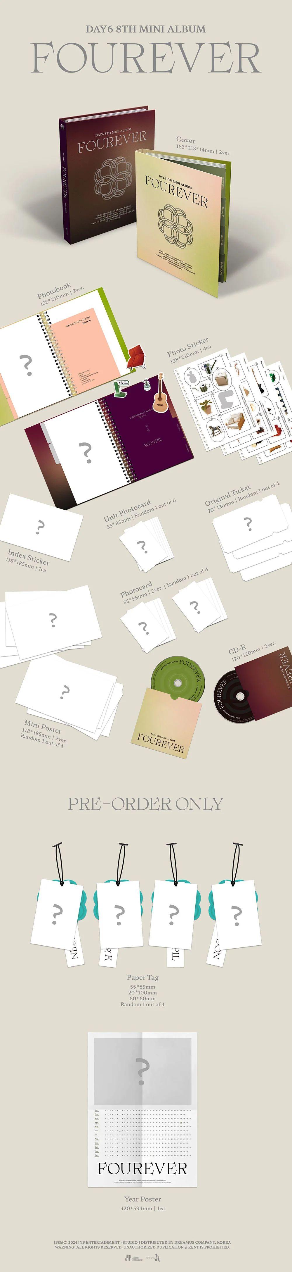 DAY6 - FOUREVER (RANDOM)